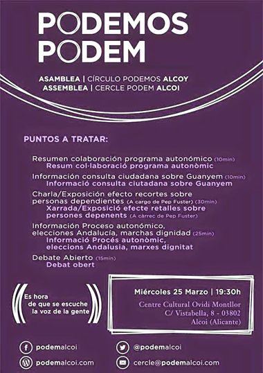 podem assemblea