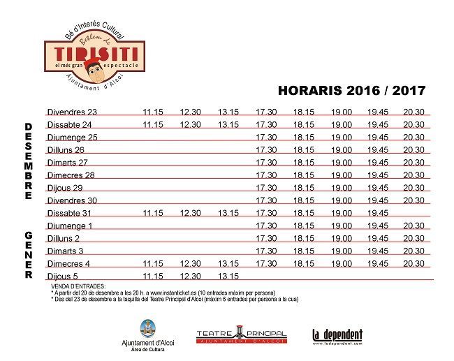 horaris